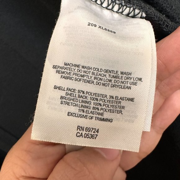 COLUMBIA WOMEN'S BLACK LONG LINE JACKET COAT - Picture 13 of 13